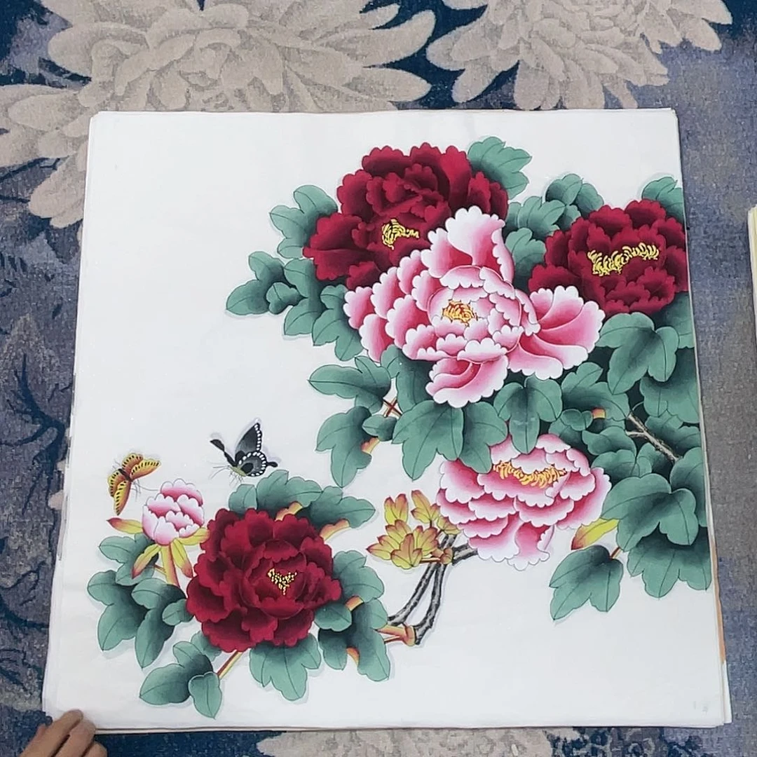 书法手绘山水画作品19