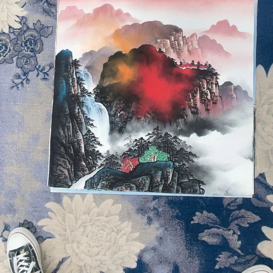 书法山水画手绘画82