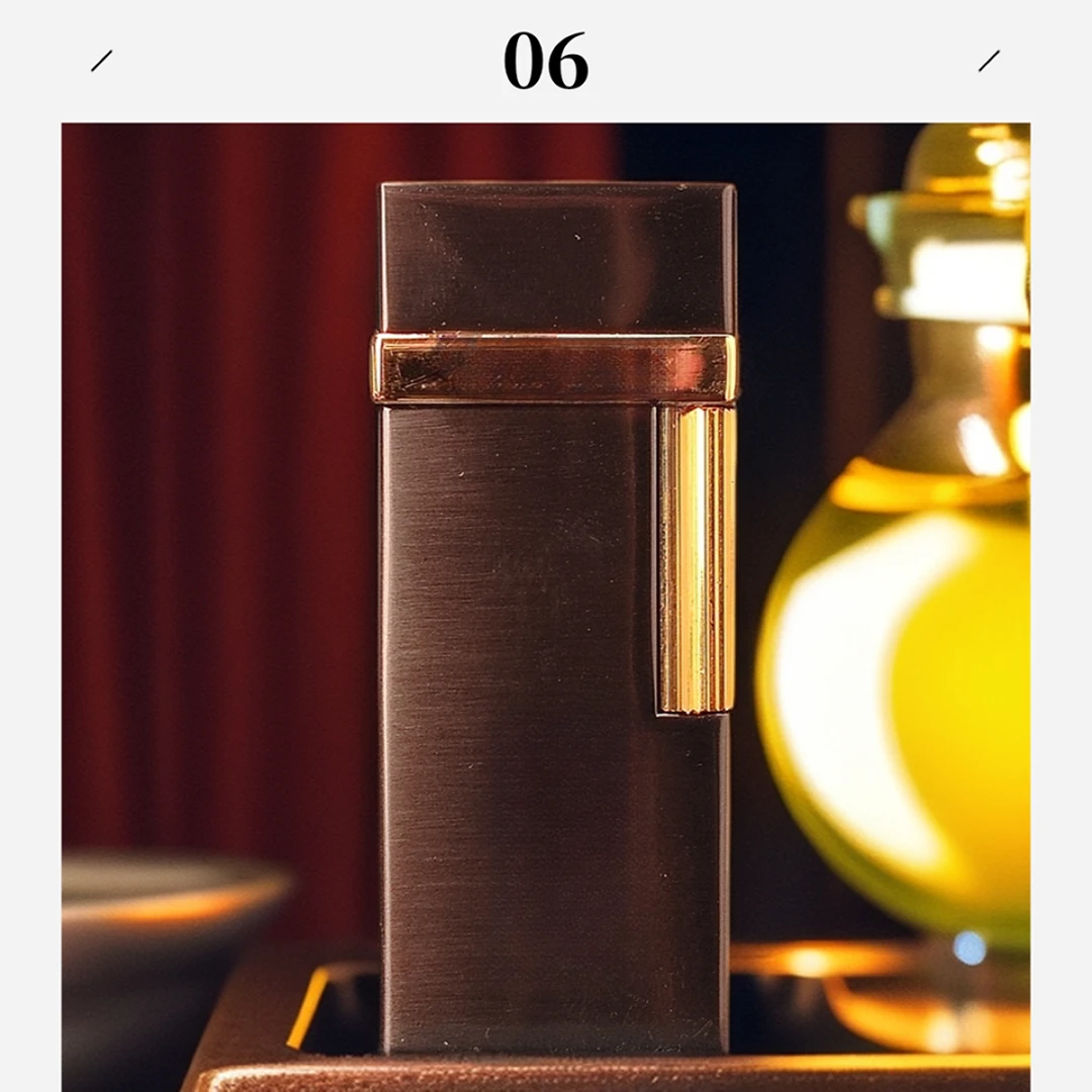 以撒简奢中古充气打火机链接可调火3468