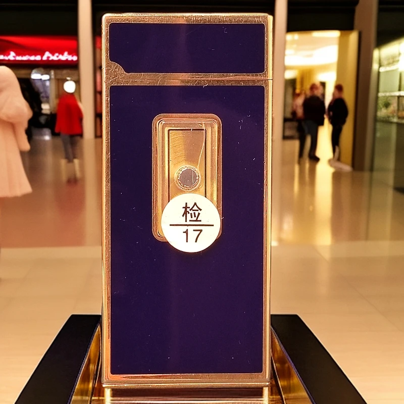 以撒简奢中古充气打火机链接可调火4135