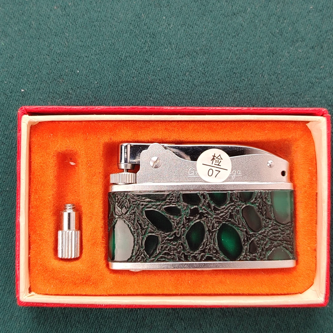 以撒简奢中古充气打火机链接可调火W45P