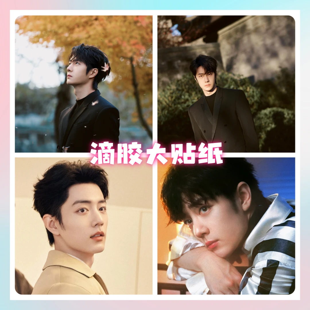 【滴胶大贴纸】肖战王一博博君一肖周边