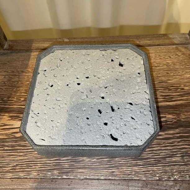 一片石坊茶器壶承干泡台储水盒火山岩洞石