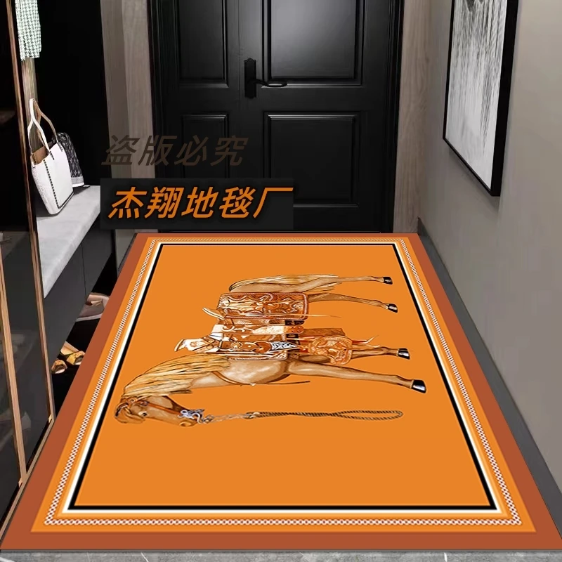 《新人礼》潮流时尚家用大门口入户门口 卧室耐磨耐用地毯地垫团1
