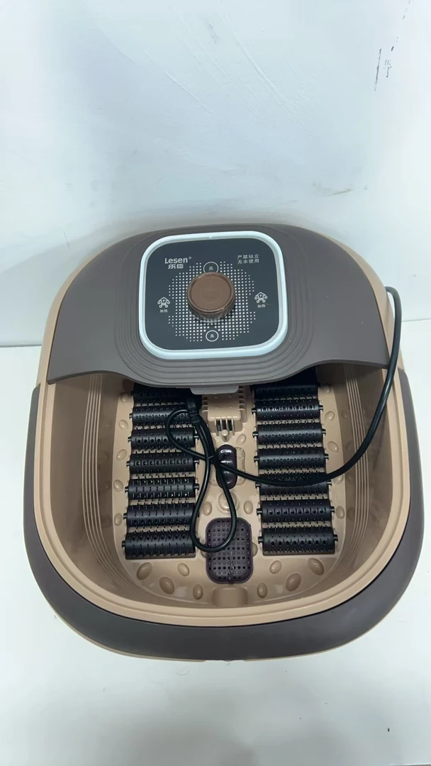 足浴盆家用多功能加热足底足部按摩器仪泡脚桶洗脚盆泡脚桶