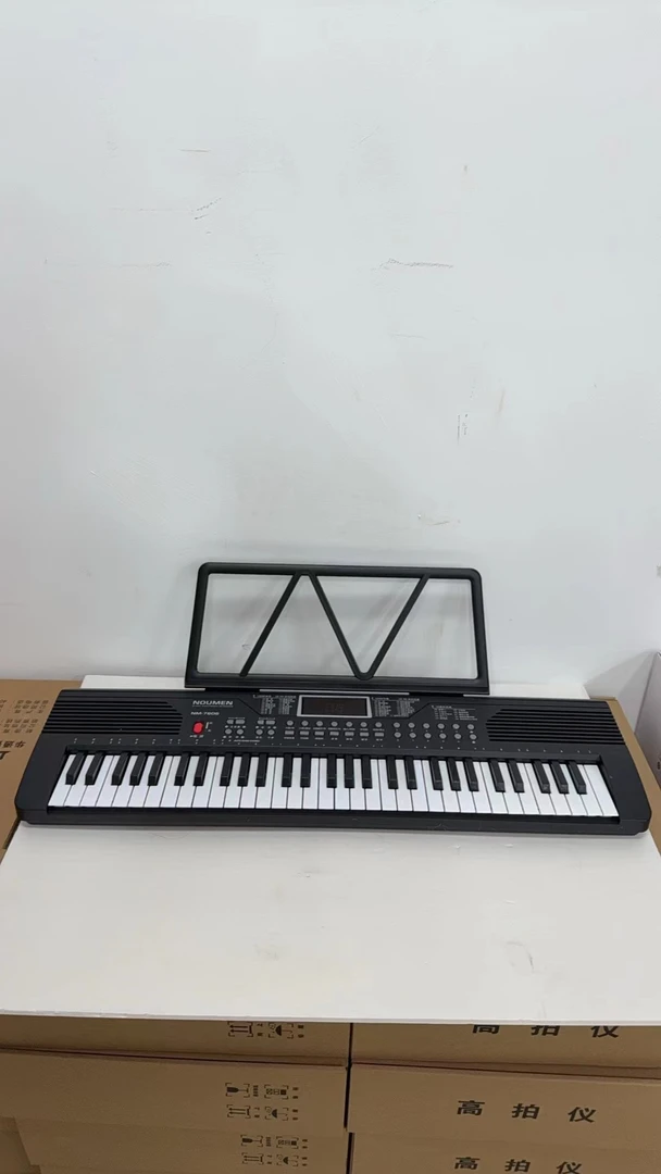 61键多功能教学电子钢琴初学琴双键盘电子琴