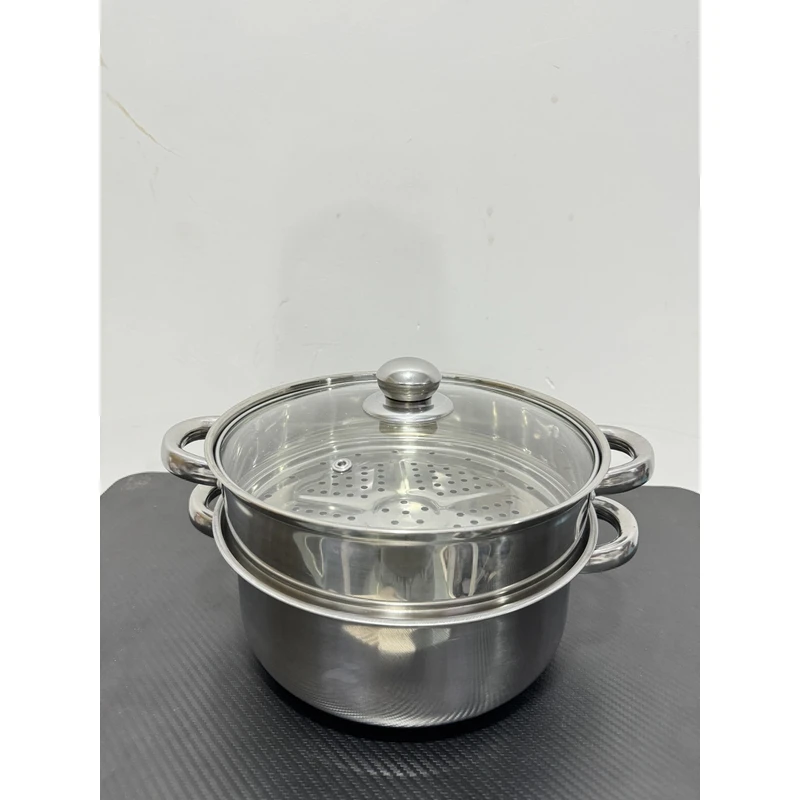 双层304不锈钢多功能蒸煮锅