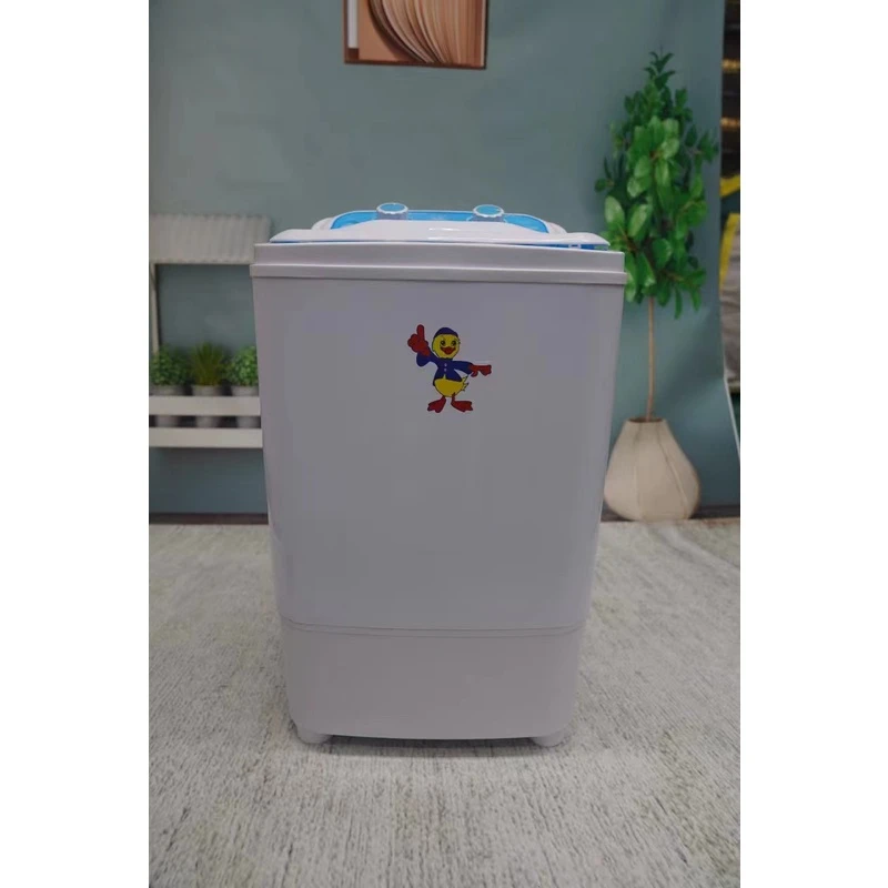 新款洗衣机小型家用半全自动迷你洗衣机蓝光洗脱一体赠沥水随