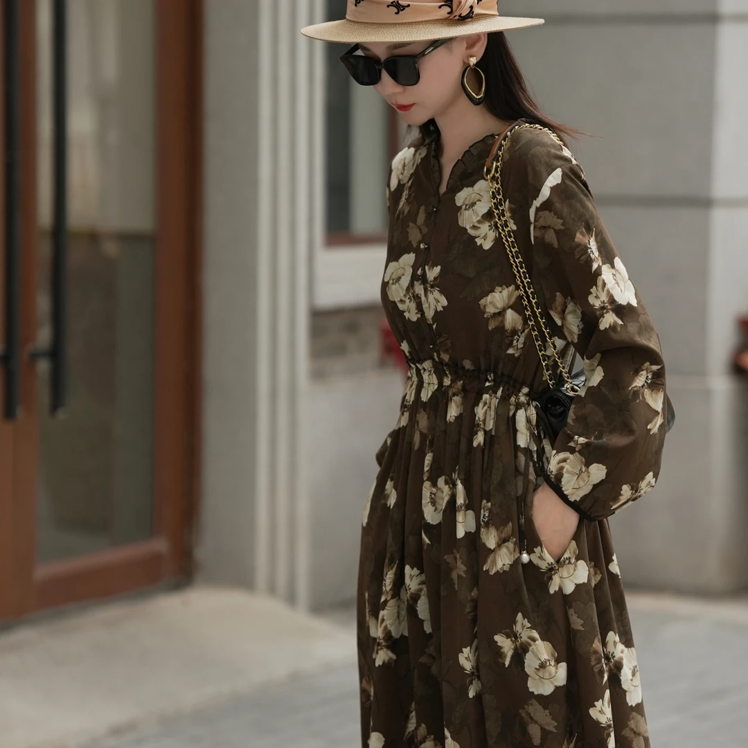 XILIHUI/喜丽荟夏季新款轻奢风时尚气质百搭修身设计款连衣裙1470