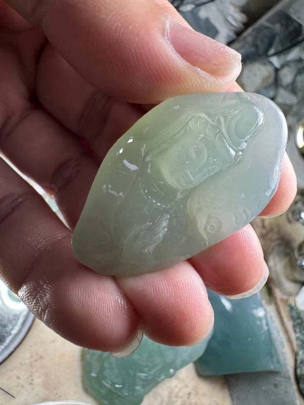 缅甸翡翠观音定制