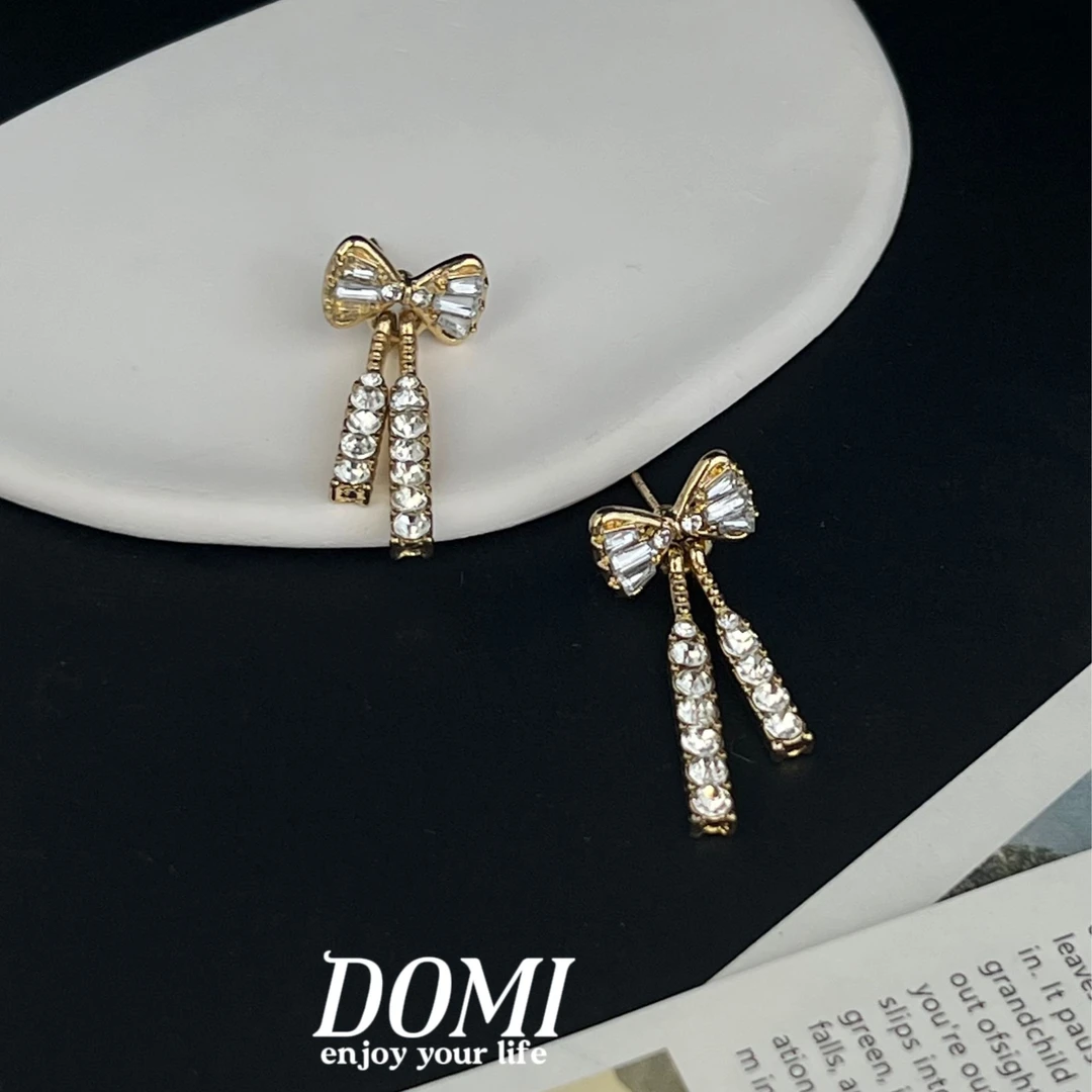 铜合金树脂耳饰 蝴蝶耳饰时尚百搭