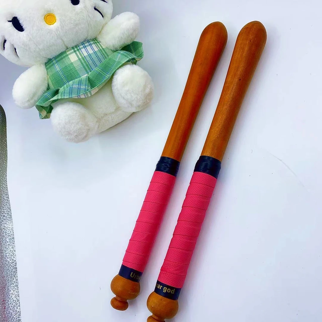 中国鼓槌枣木红手把鼓槌鼓棒锣鼓棒结实耐用美观不累手传统工艺