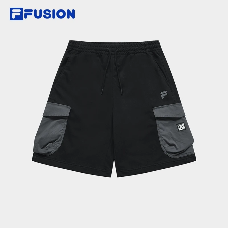 FUSION男士宽松潮流街头工装风清凉休闲短裤&T11M433601F