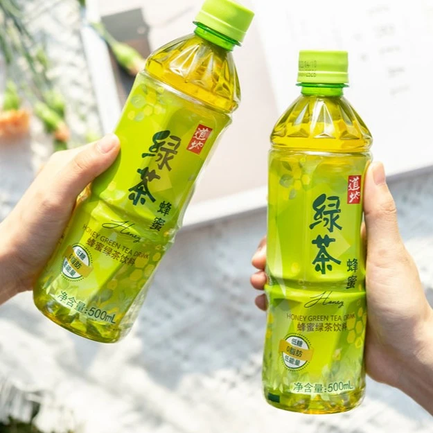 【发5瓶】香港道地茶饮料乌龙解茶解绿茶蜂蜜绿茶乌龙茶瓶装500ml