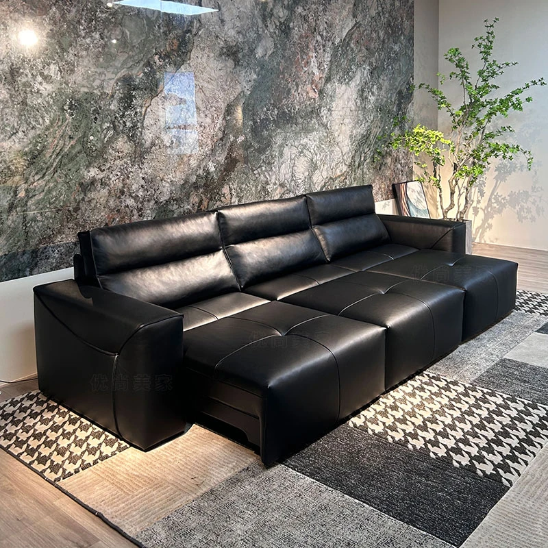 现代简约小户型多功能沙发床两用客厅家用佛山极简家具双人小沙发