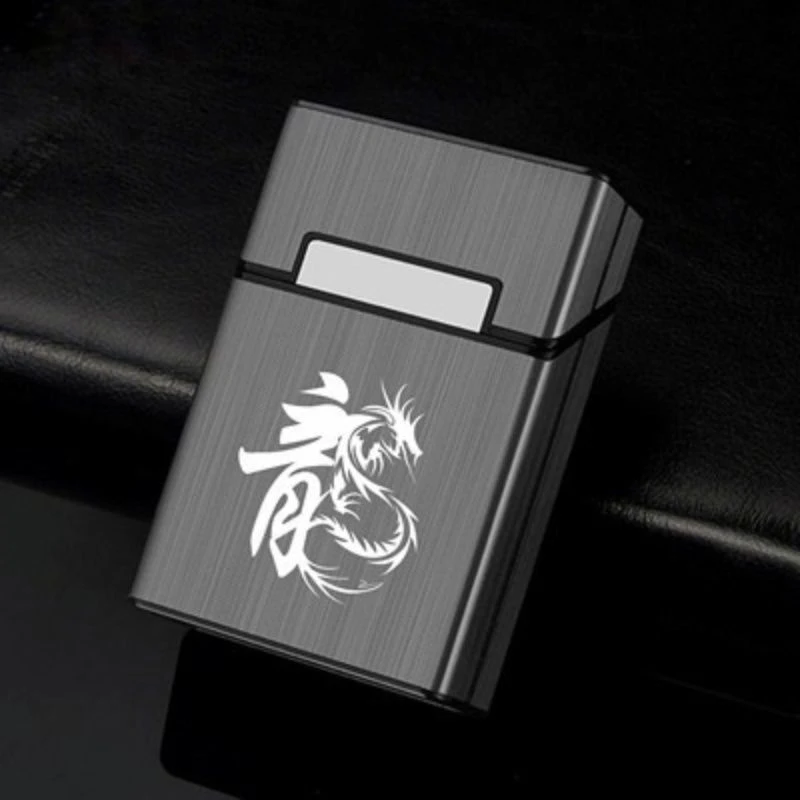 ✈烟盒20支装整盒男软硬铝合金塑料超薄防压防汗水便携包创意个性