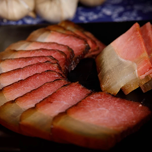 正宗四川特产后腿腊肉农家自产柴火烟熏偏瘦肉农家饲养土猪肉真空