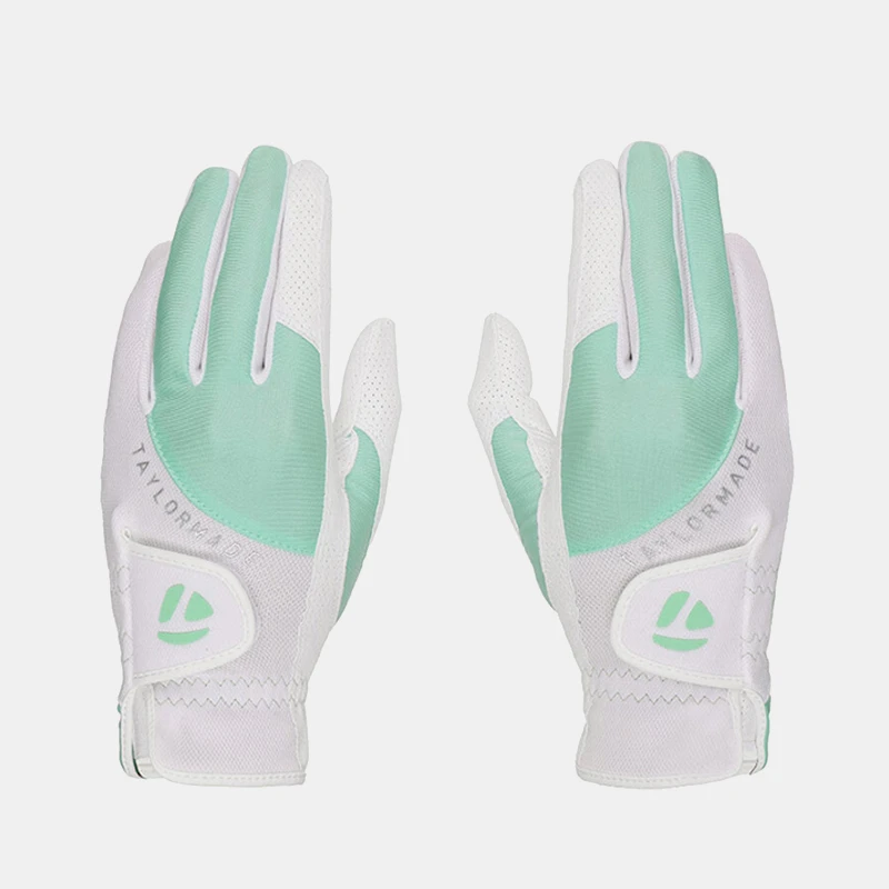Taylormade泰勒梅高尔夫女士手套 双手耐磨防滑golf运动透气手套