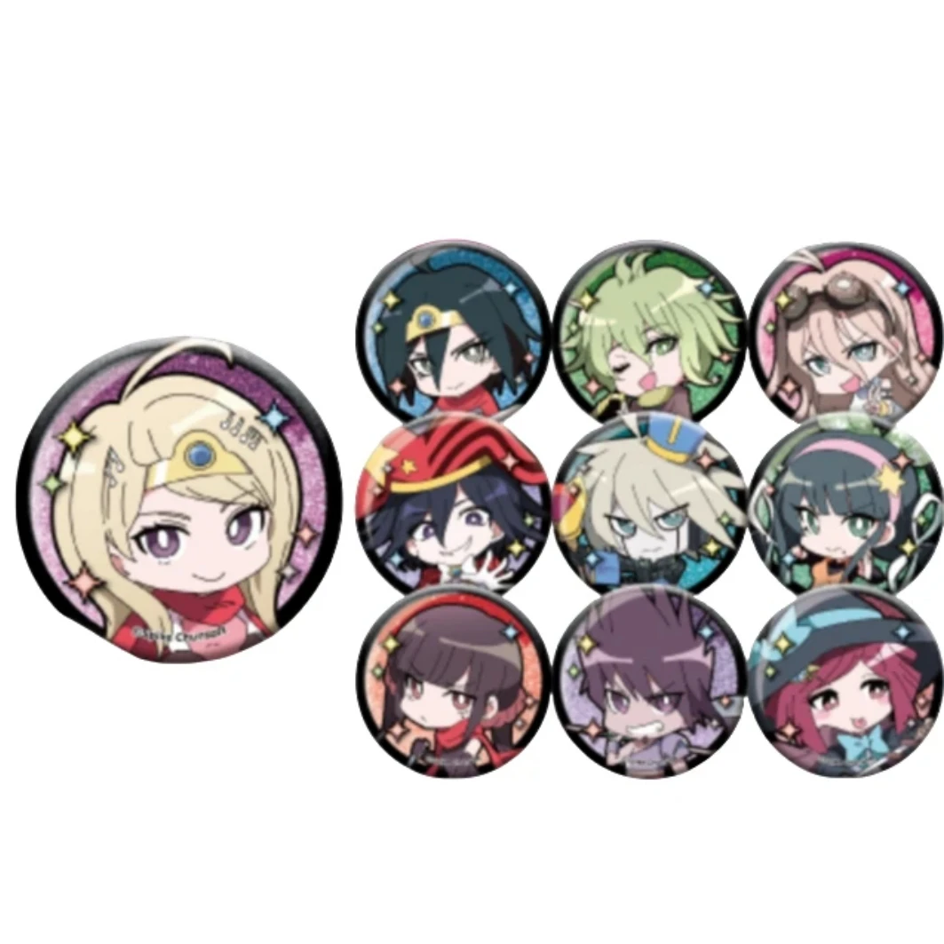 弹丸论破 v3铁人联动 吧唧/挂件【盲盒代拆 默认初伤】