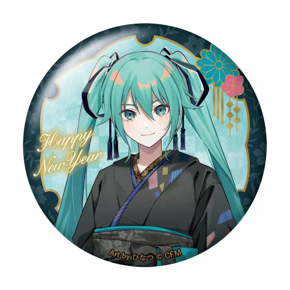 【拆包】正版日谷初音未来和服+圣诞系列吧唧谷子-默认初伤