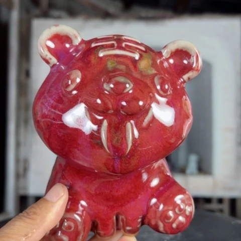 摆件犊泉钧窑作品摆件