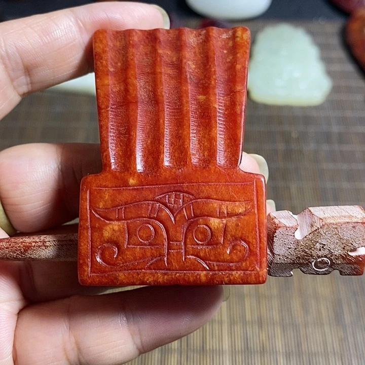 和田玉（糖玉）颈饰未镶嵌