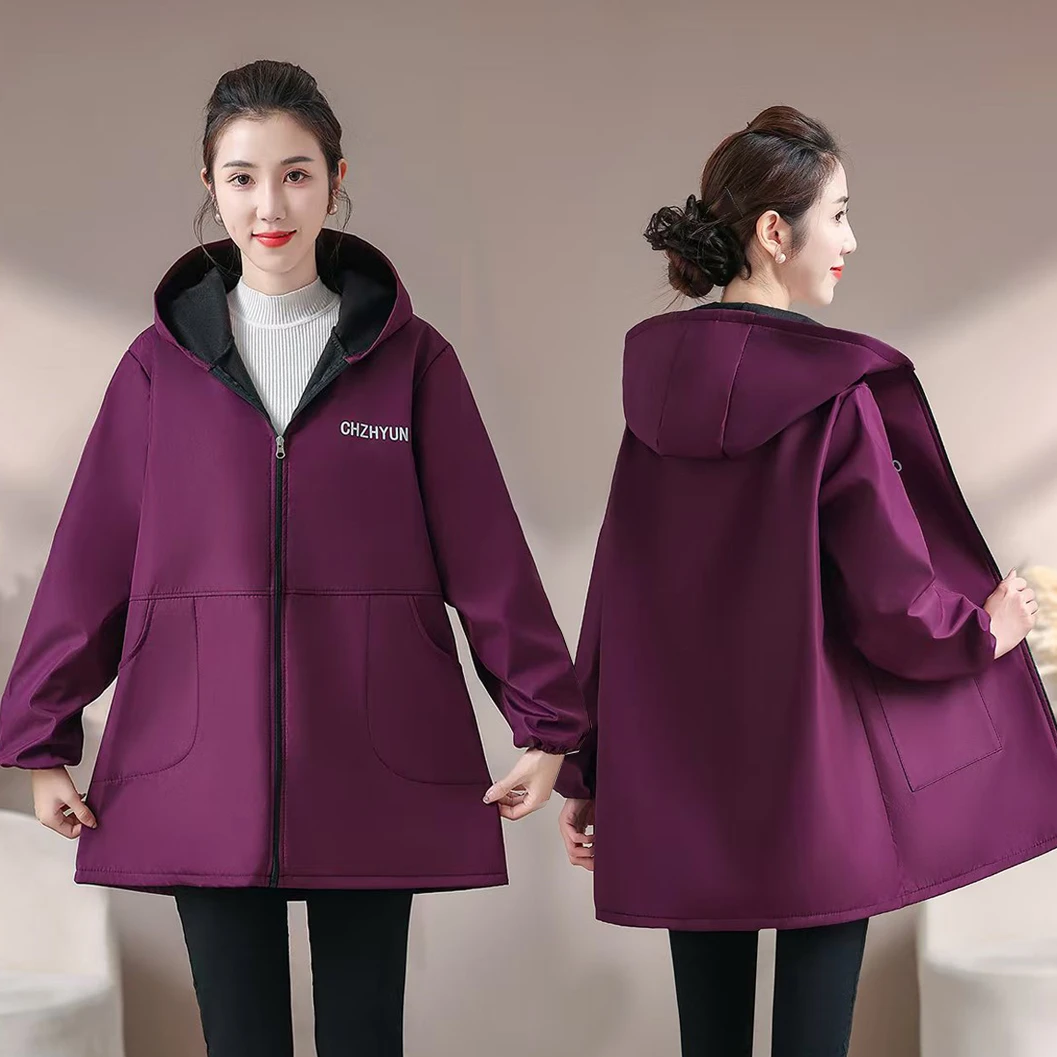 新款防水加厚加绒罩衣女厨房长袖外穿罩衣工作干活室外罩衣防油