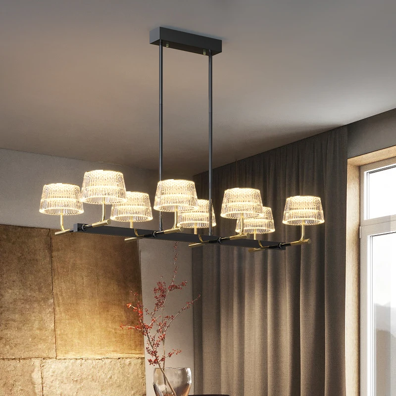 轻奢吊灯2022年新款家用餐厅饭厅吧台灯网红个性创意灯具现代简约