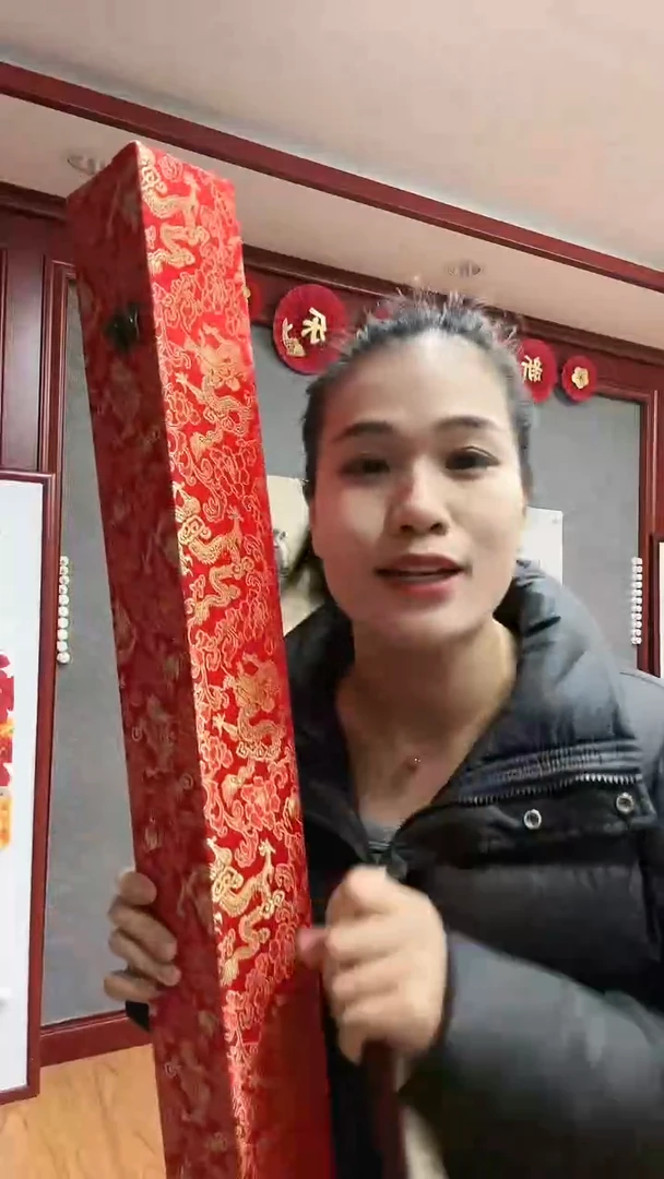 【闪购商品】绘画100*55-九龙献瑞-张文旭