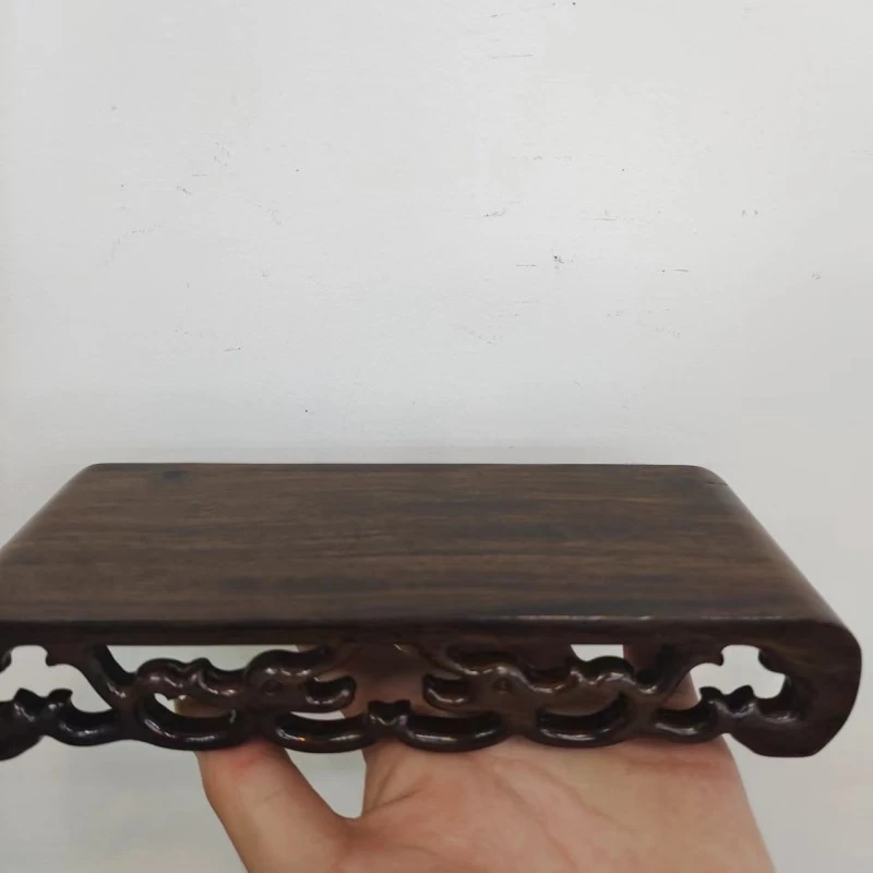 黑T 中号双龙书卷底座摆件 长19 宽8 高3 XL1220