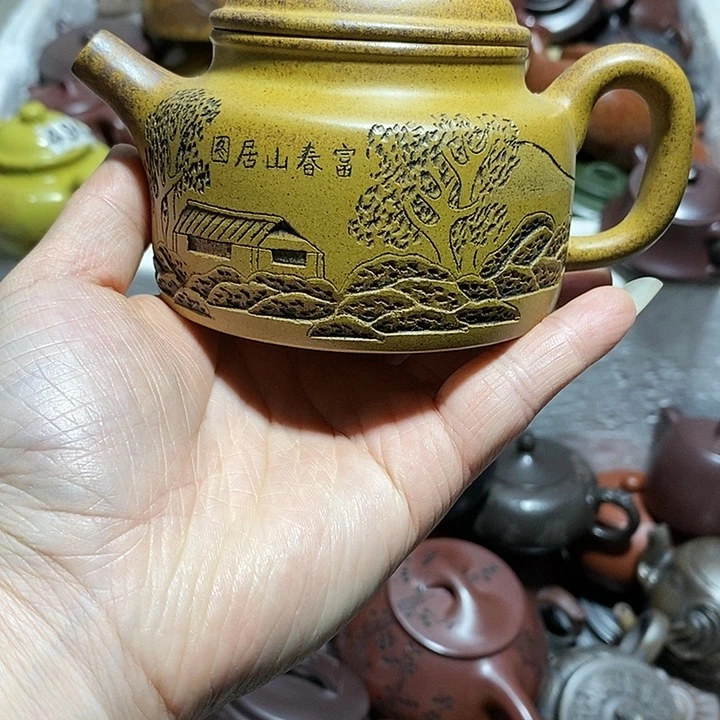 紫砂茶壶完美无暇