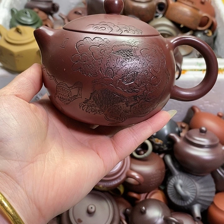紫砂茶壶完美无暇