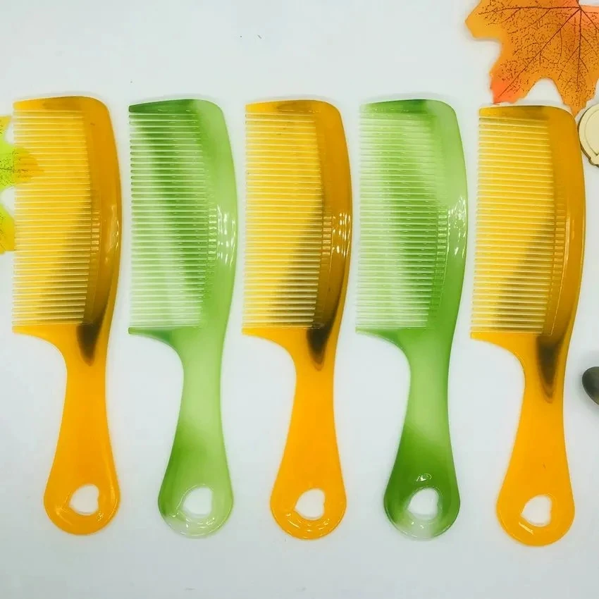 折不断牛筋梳子大梳子折不断齿加厚头发梳顺发美发梳包邮便携家