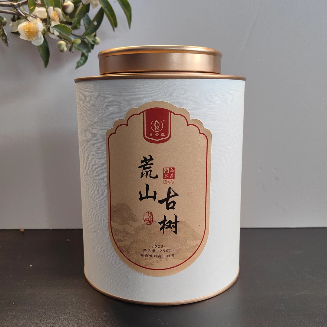 资壶源福鼎白茶管阳高山核心产区生态茶园2023年古树茶250克