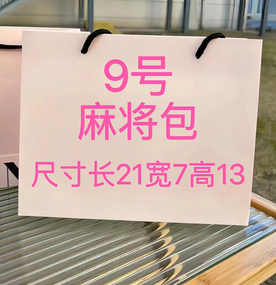 【A9】2024新款 麻将包（尺寸21 宽7 高13） 气质时尚百搭