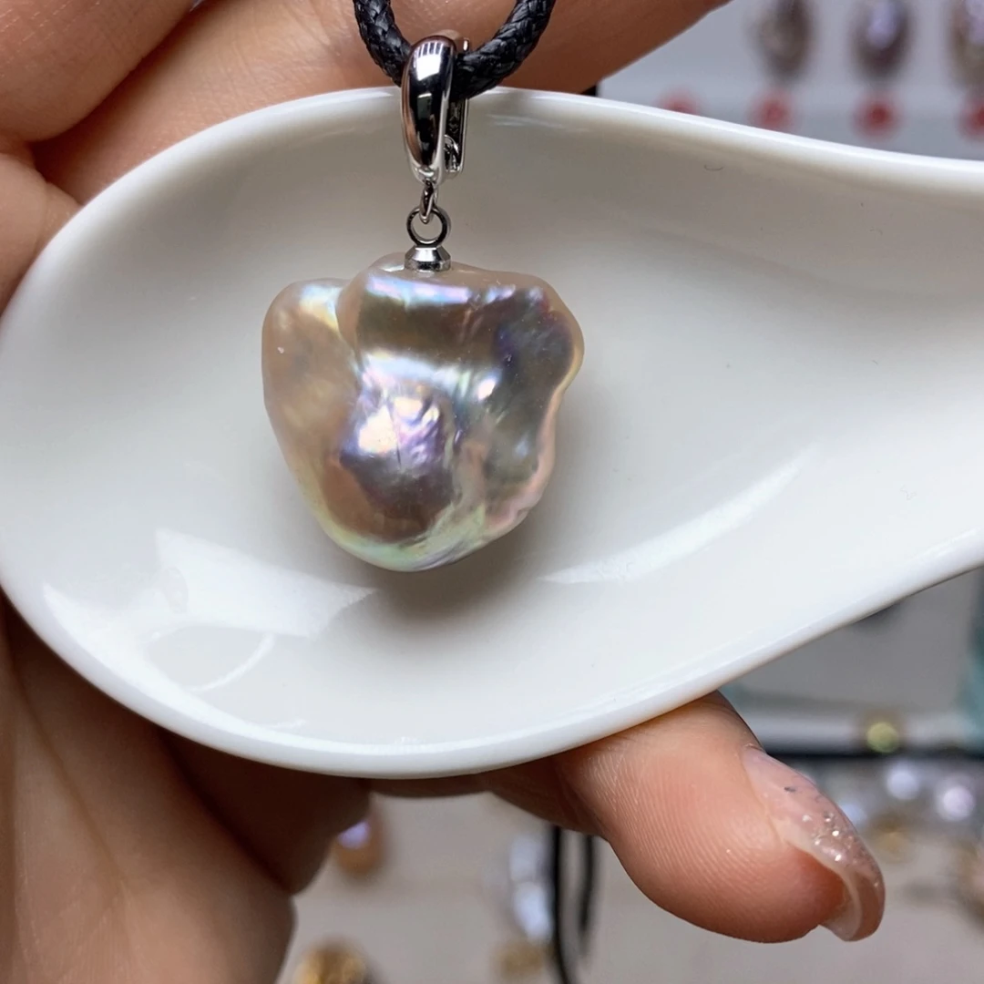 淡水珍珠其它银S925镶嵌B****✨