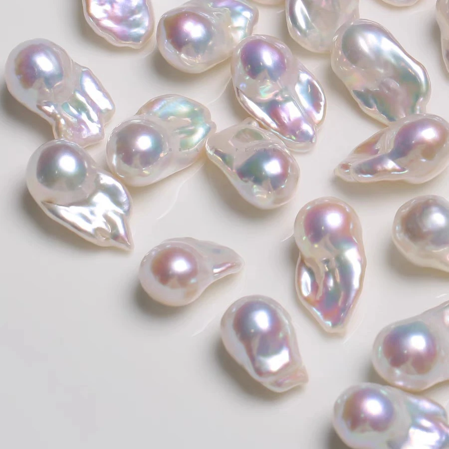 CJ-时尚轻奢巴洛克定制珍珠吊坠