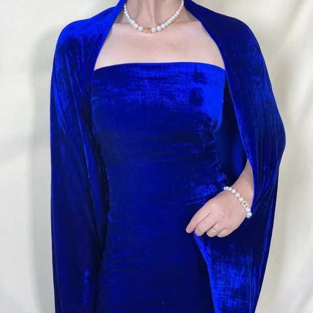 ZUMRA 高级真丝绒布料【1دەرىجە】