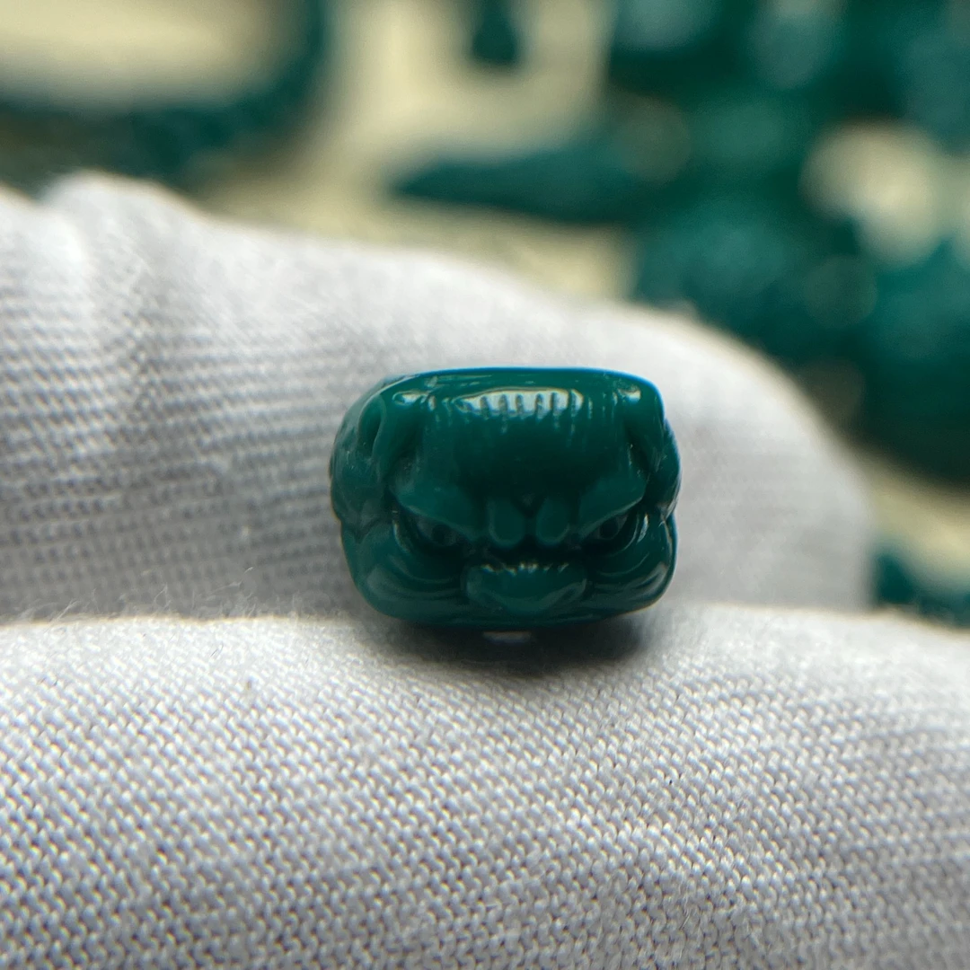 高瓷玉化吞金兽（配饰）文玩百搭