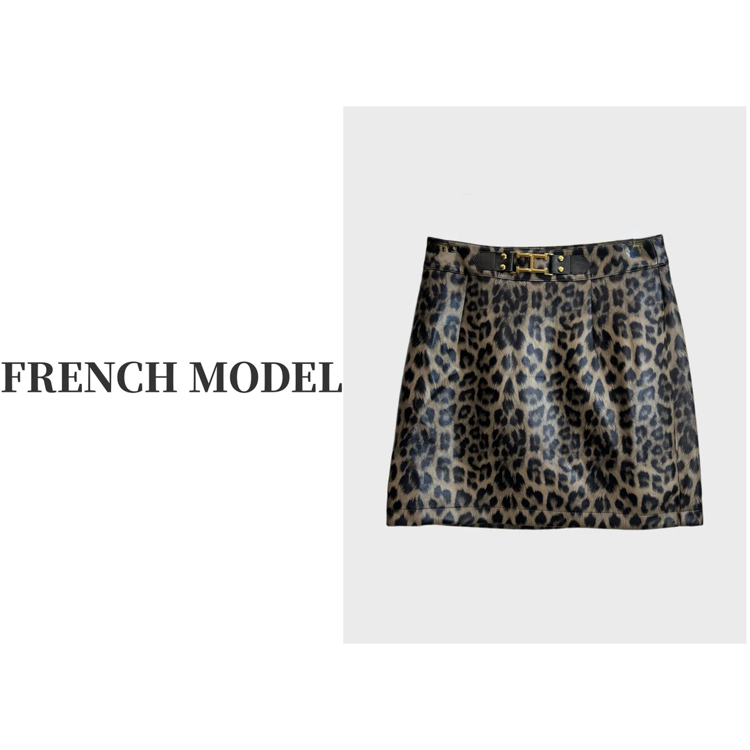 法模FRENCH MODEL .2024秋季新款时尚女装半身裙短裙41060456