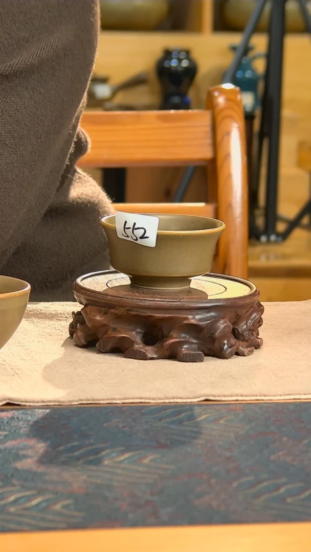 【闪购商品】陶瓷碗茶叶末釉茶杯4只