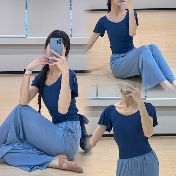 MuMu舞服断码清仓古典舞纱衣现代舞服