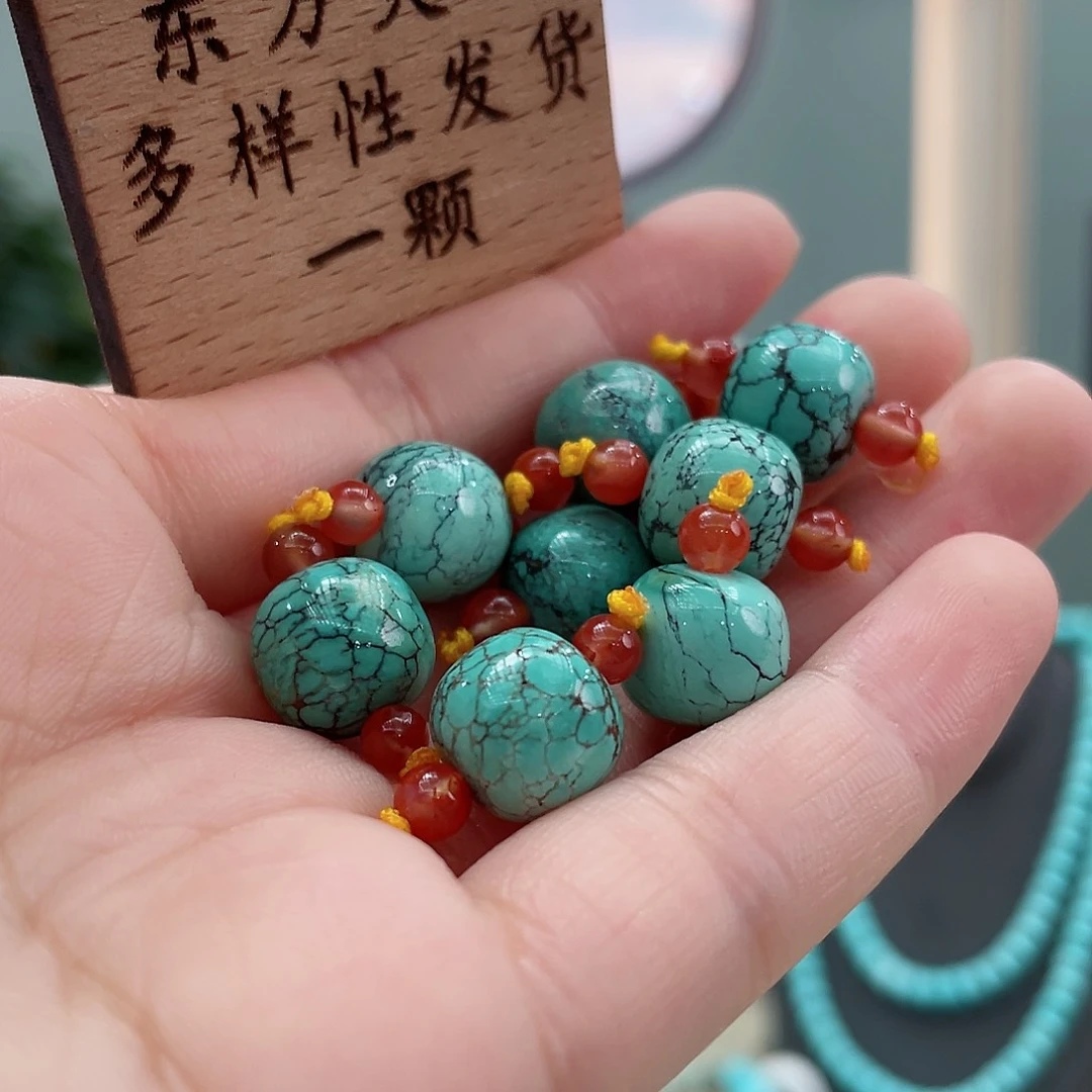 南红玛瑙颈饰未镶嵌