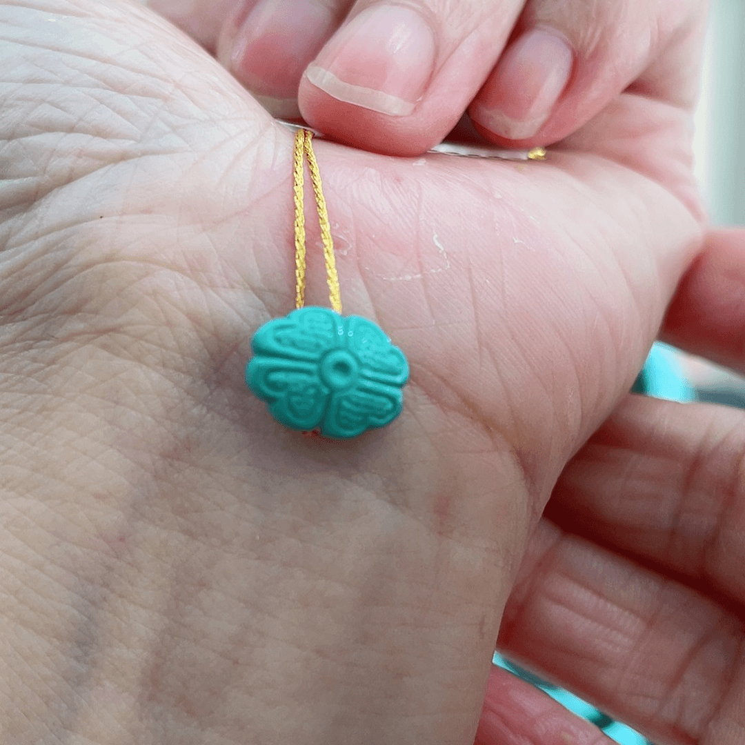 绿松石手串未镶嵌