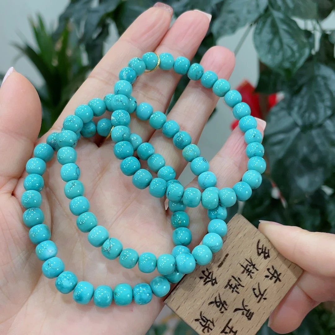 绿松石手串未镶嵌