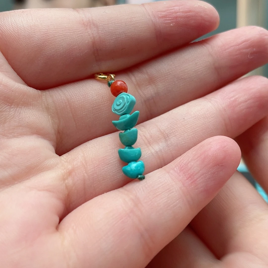 南红玛瑙颈饰未镶嵌