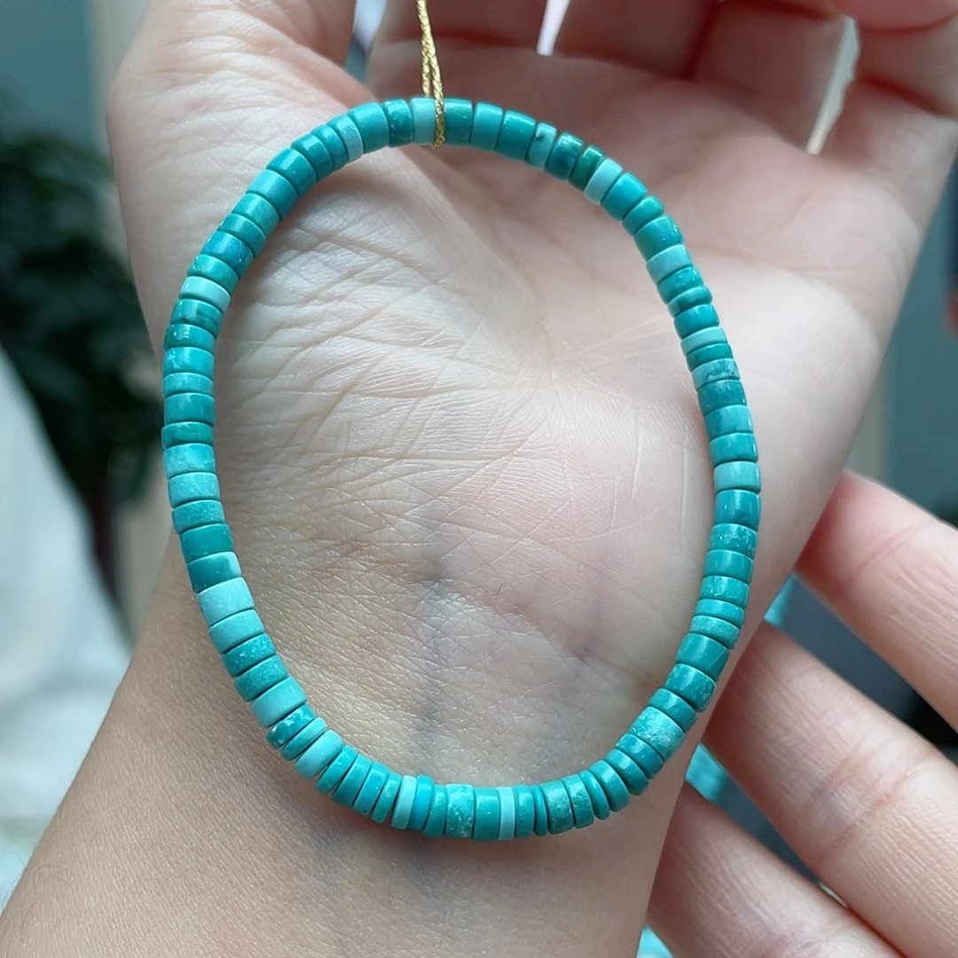 绿松石手串未镶嵌