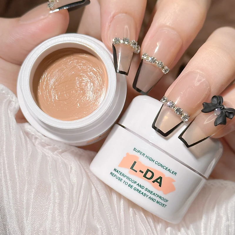 遮瑕膏丝柔润彩修颜自然遮盖脸部斑点痘印黑眼圈泪沟遮暇膏不脱妆