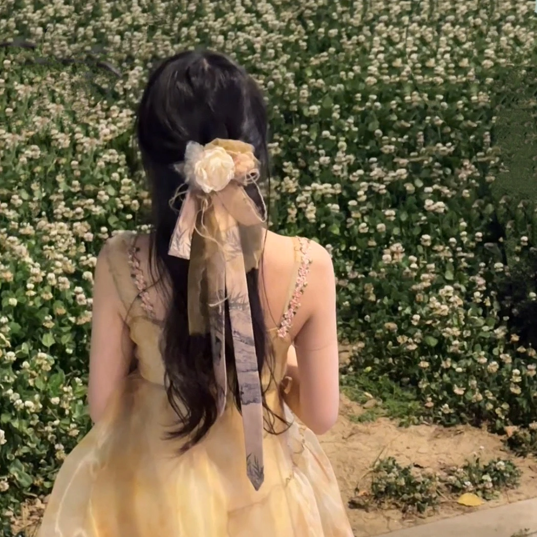 云深雾浅风入松原创侘寂风胸针新中式夹子百搭胸花汉服发夹配饰