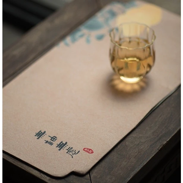 功夫道家用防水小茶席清供图布艺茶席中式桌旗布垫餐垫茶铺茶垫
